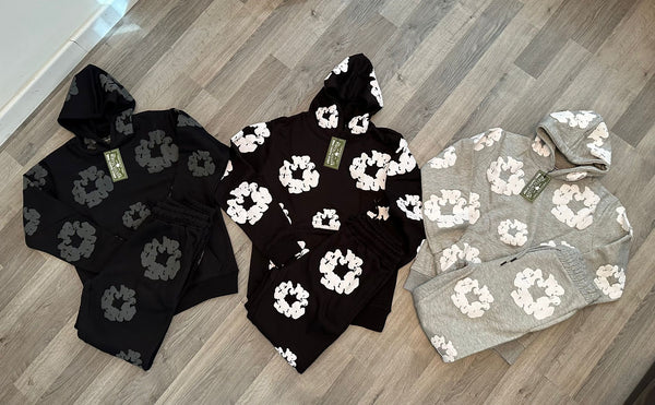 Denim Tears Cotton Wreath Tracksuit – Hoodie & Joggers Set