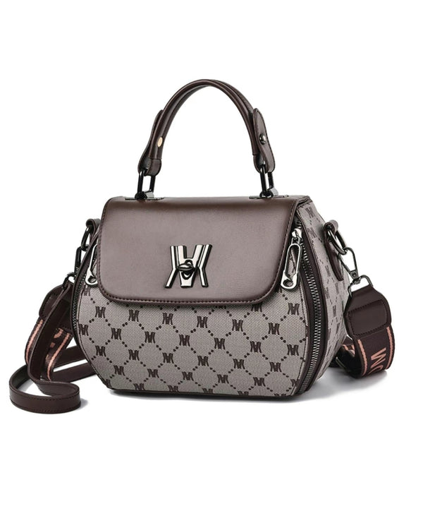 Women's fashion letter pattern handbag