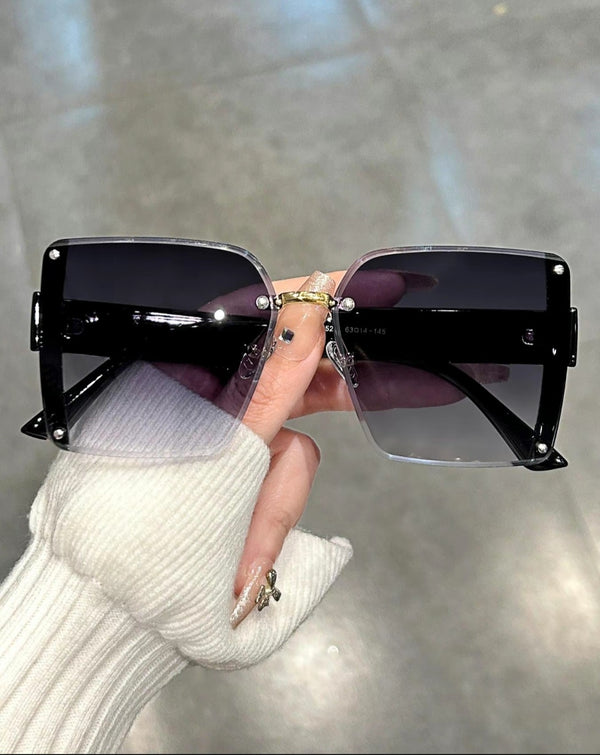 Unisex Elegant Frame Ombre Sunglasses