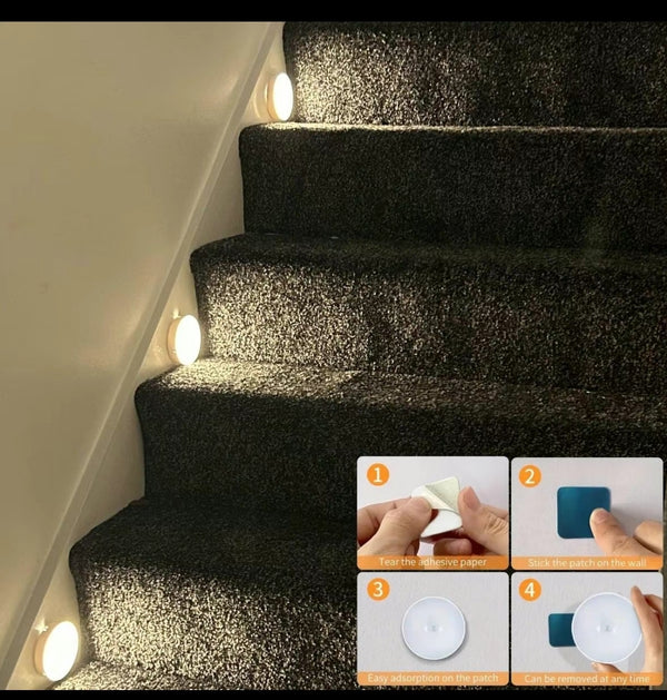 Motion Sensor LED Wall Light